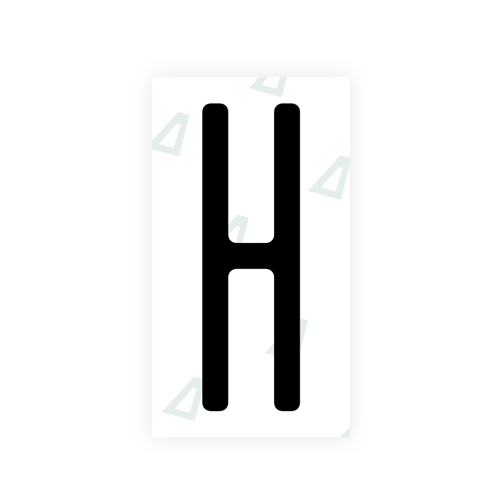 anti-fine plate sticker