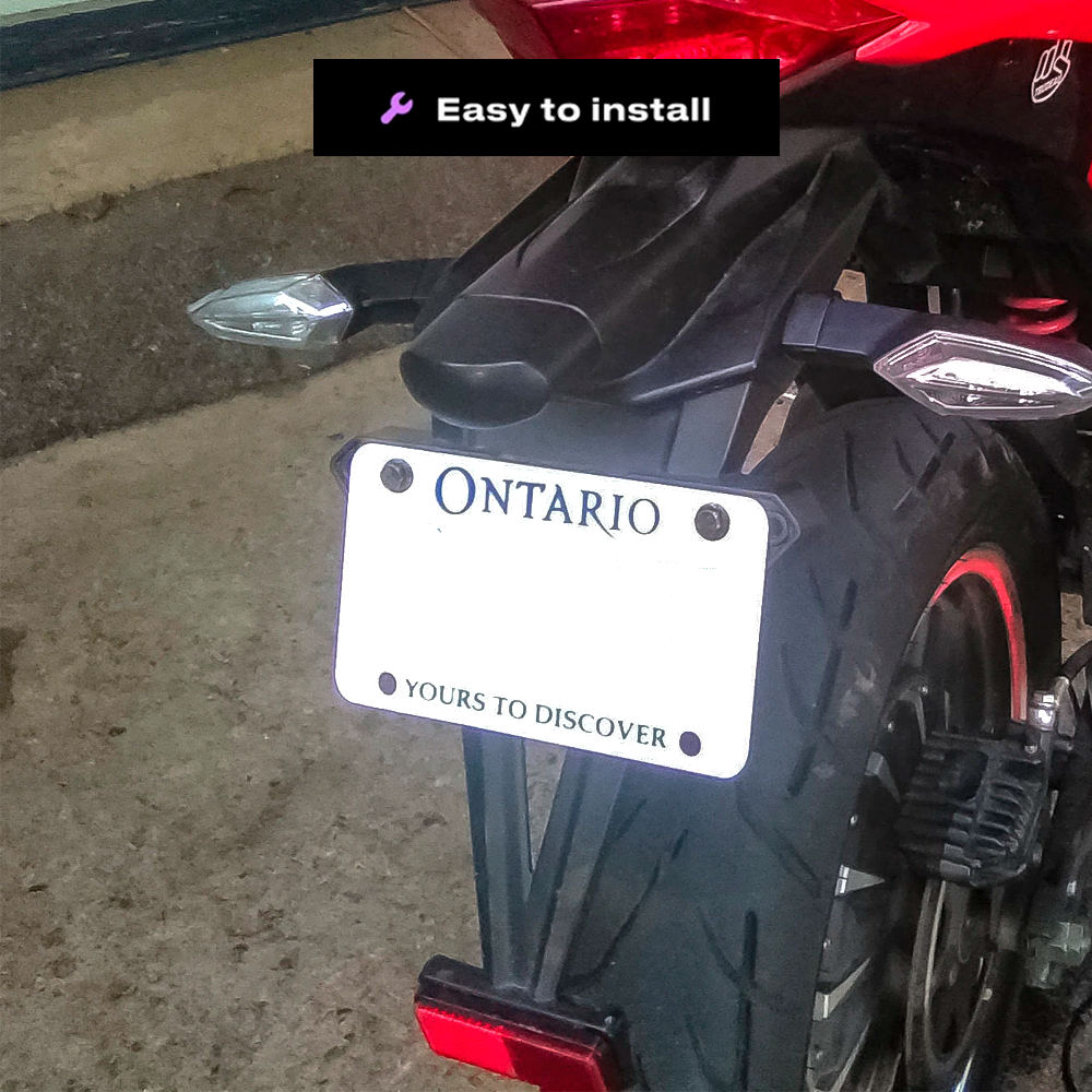 anti radar sticker number plate
