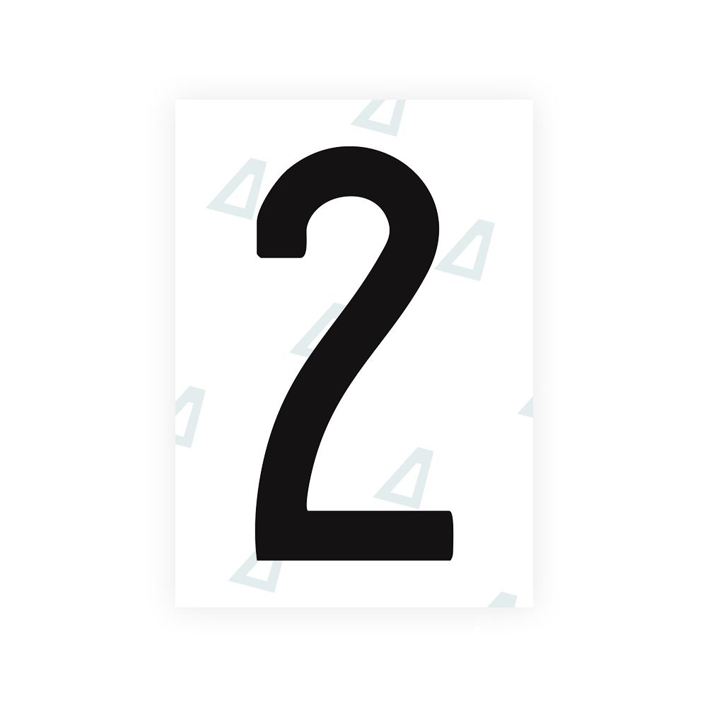 number plate reflective film