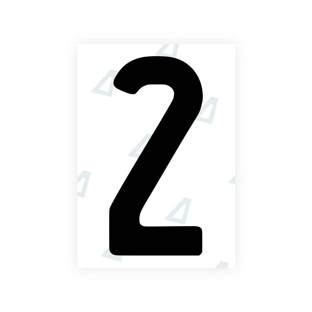 reflective number plate film