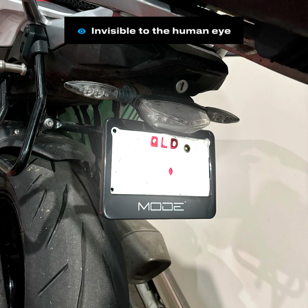 anti radar sticker number plate