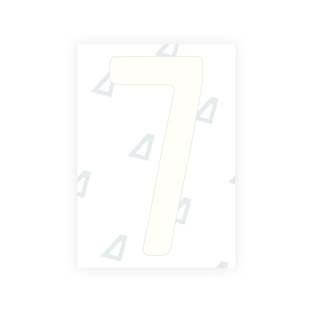 reflective number plate film