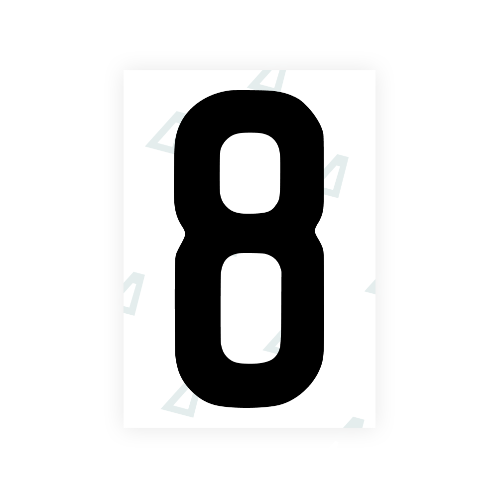 reflective number plate film