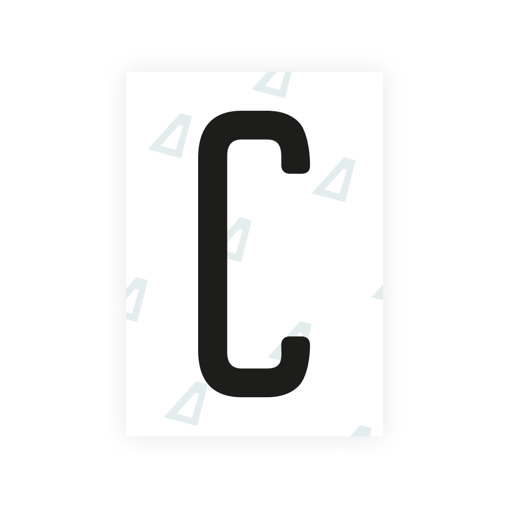 Alite Nanofilm for US (Alaska 2023) license plates - Symbol "C"
