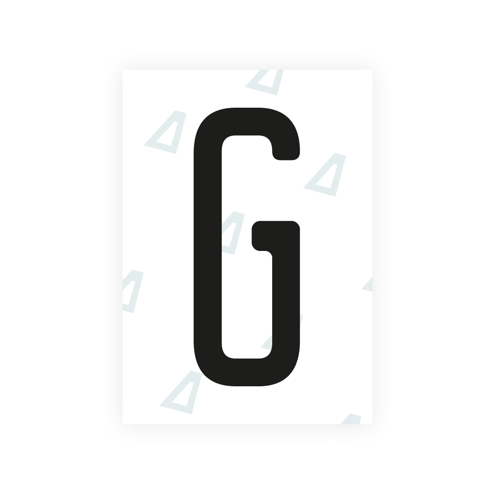 Alite Nanofilm for US (Alaska 2023) license plates - Symbol "G"