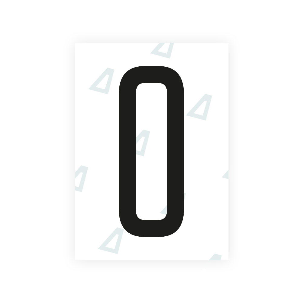 Alite Nanofilm for US (Alaska 2023) license plates - Symbol "O"