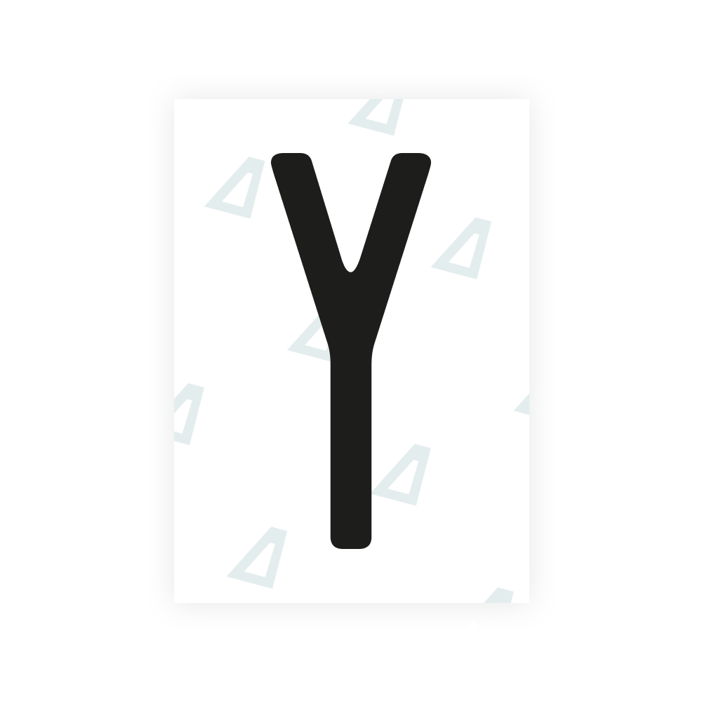 Alite Nanofilm for US (Alaska 2023) license plates - Symbol "Y"
