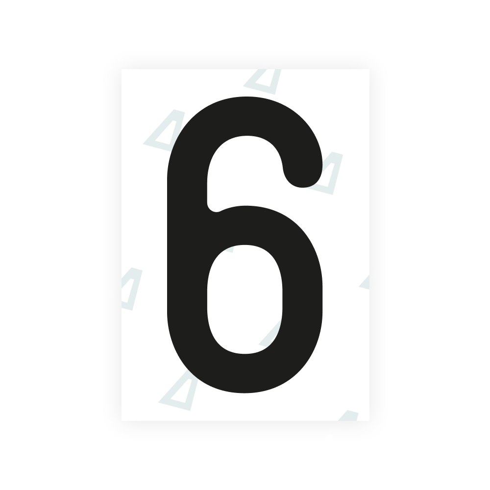 reflective number plate film