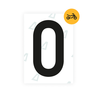 Alite Nanofilm for Austria Moto license plates - Symbol "O" - Alite