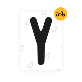 Alite Nanofilm for Austria Moto license plates - Symbol "Y" - Alite