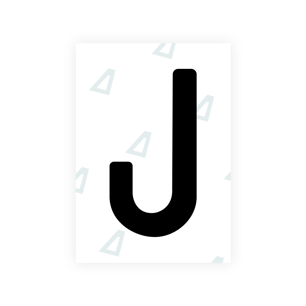 Alite Nanofilm for Colombia number plates - Symbol "J"