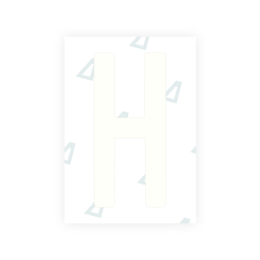 Alite Nanofilm for US (Colorado) license plates - Symbol "H"