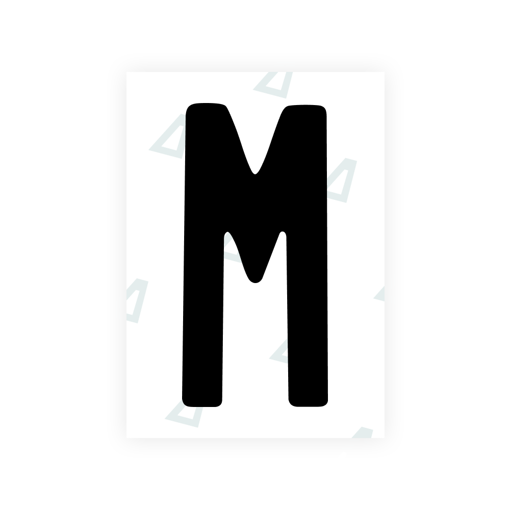 Alite Nanofilm for US (Colorado) license plates - Symbol "M"