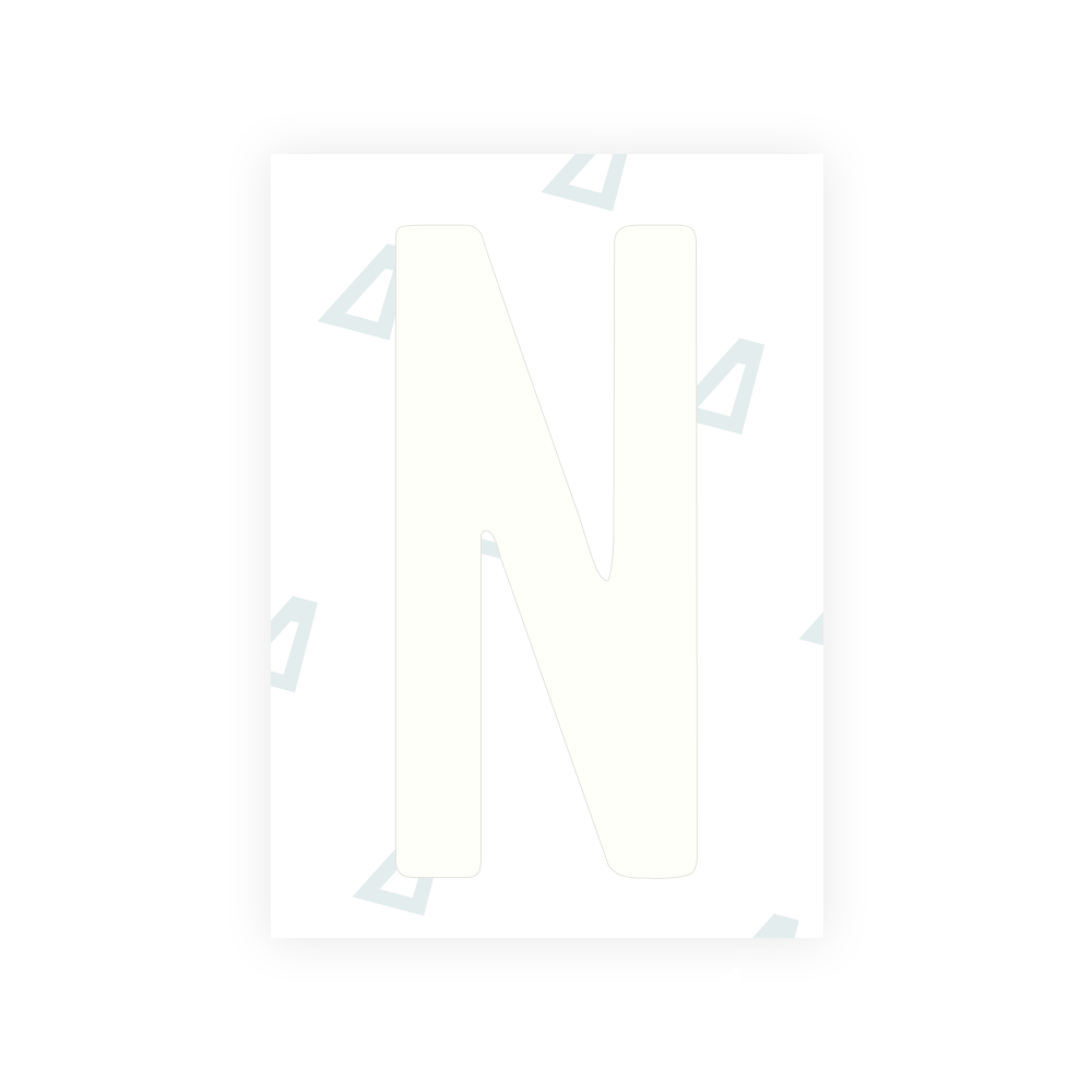 Alite Nanofilm for US (Colorado) license plates - Symbol "N"
