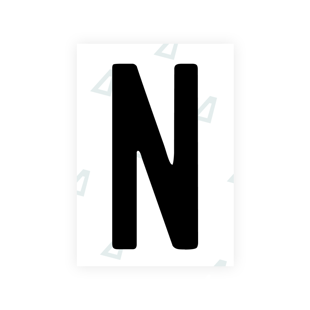 Alite Nanofilm for US (Colorado) license plates - Symbol "N"