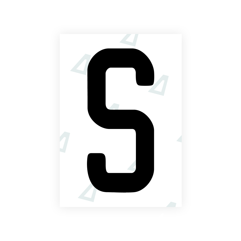 Alite Nanofilm for US (Colorado) license plates - Symbol "S"