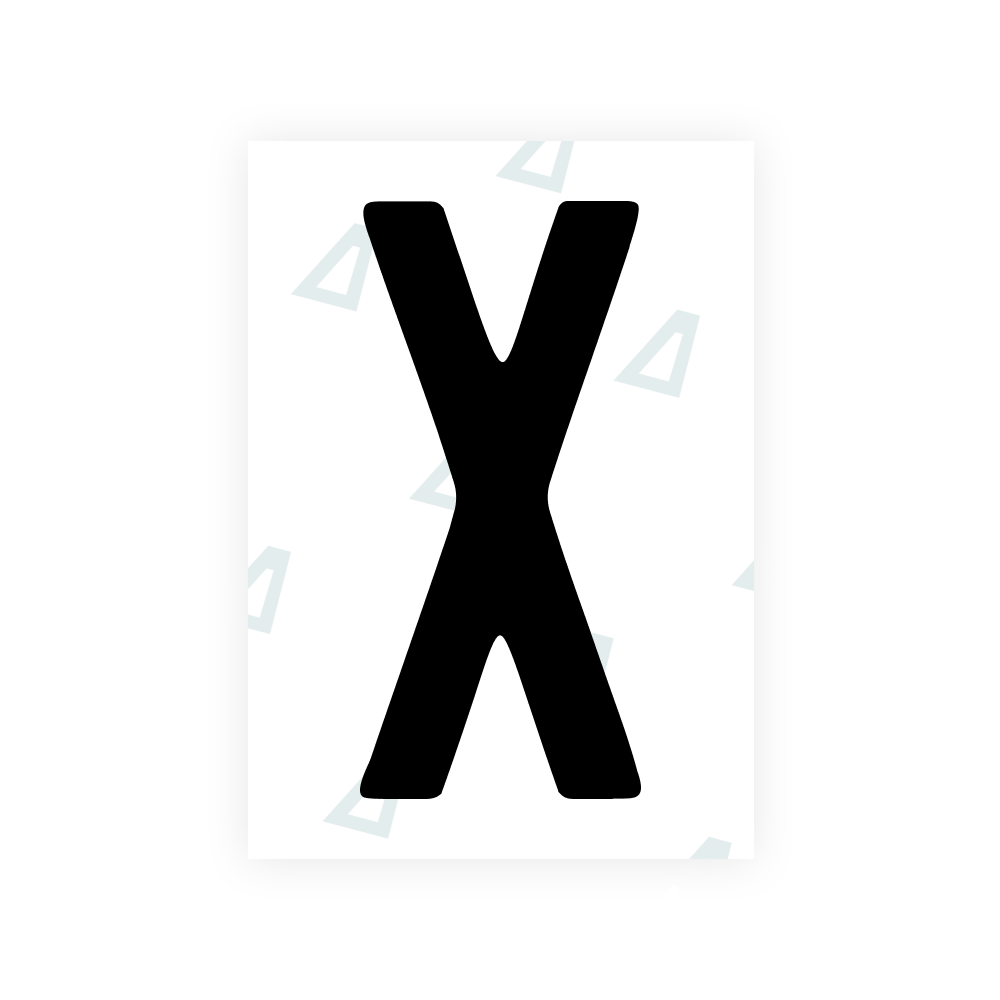 Alite Nanofilm for US (Colorado) license plates - Symbol "X"