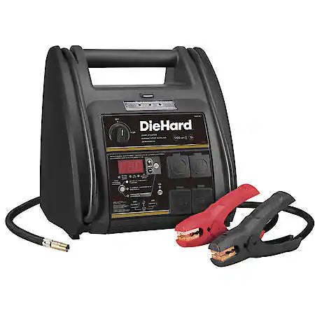 DieHard Gold 6-in-1 Tragbare Powerstation und 1200A Starthilfe: Luftkompressor, Wechselrichter, DH0167