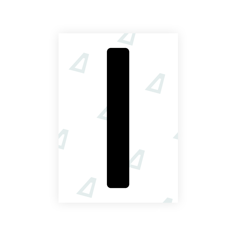 Alite Nanofilm for Finland license plates - Symbol "1"