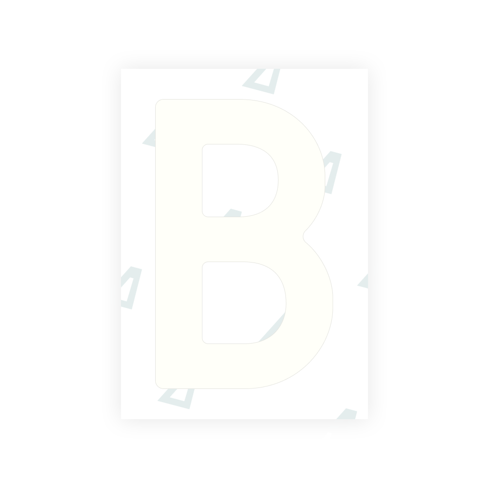 Alite Nanofilm for Finland license plates - Symbol "B"