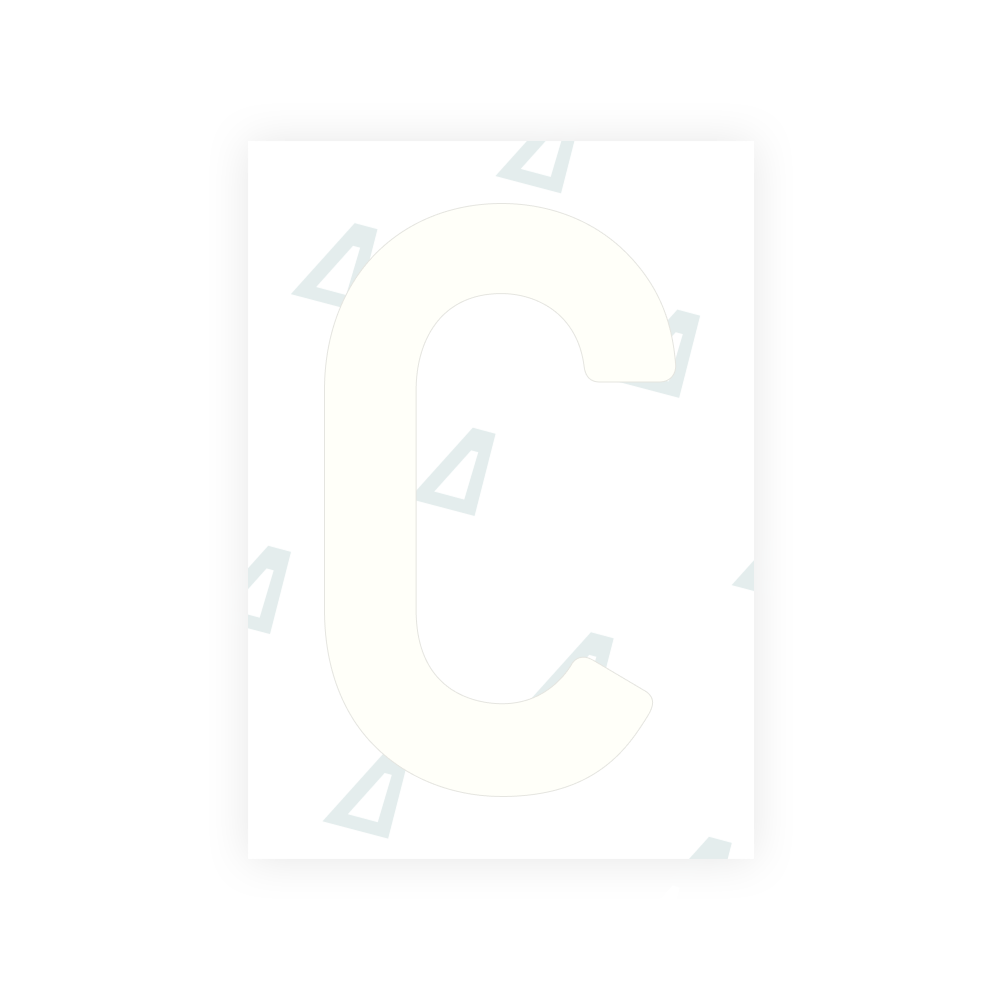 Alite Nanofilm for Finland license plates - Symbol "C"