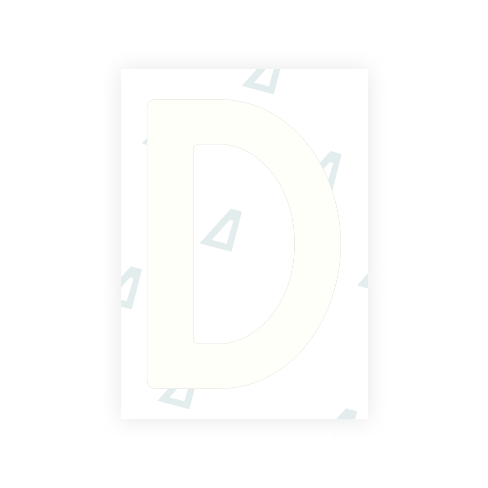 Alite Nanofilm for Finland license plates - Symbol "D"
