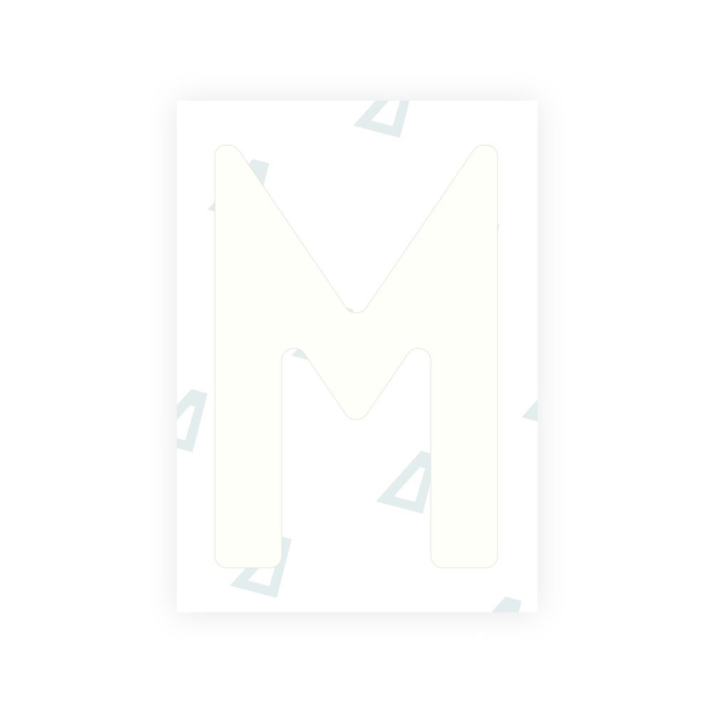 Alite Nanofilm for Finland license plates - Symbol "M"
