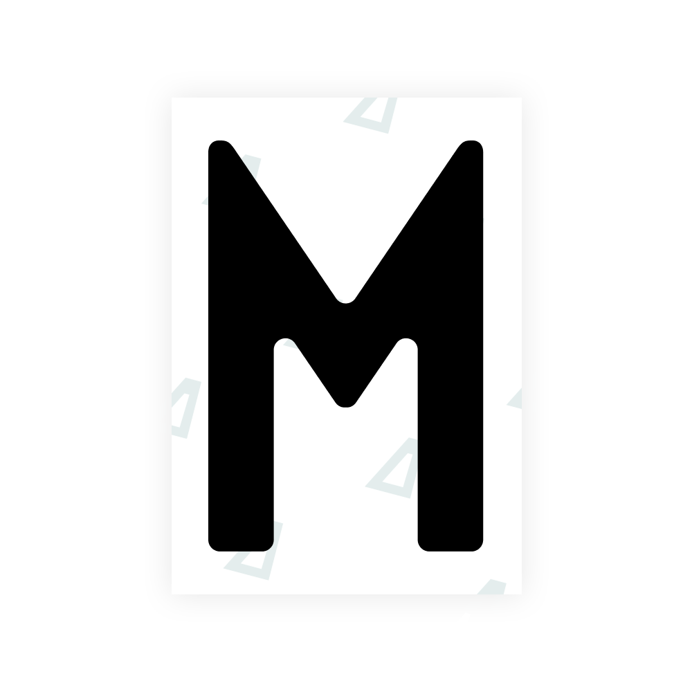 Alite Nanofilm for Finland license plates - Symbol "M"