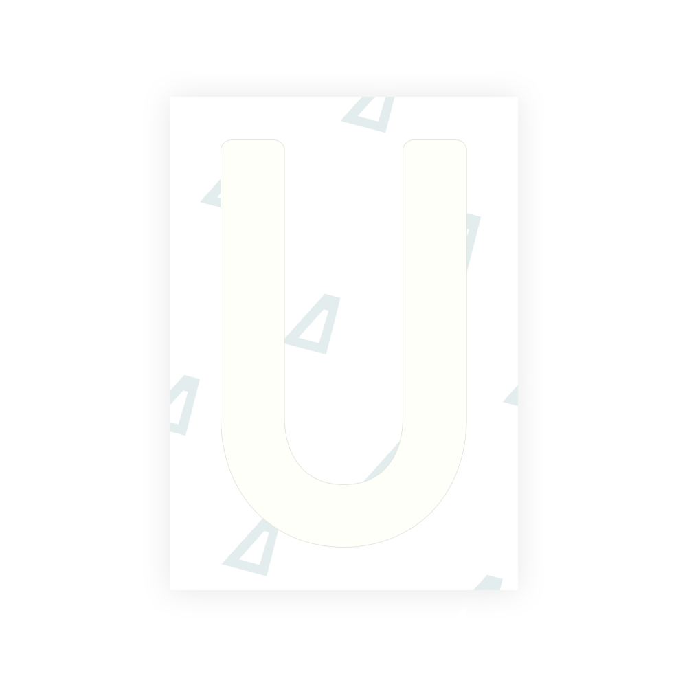 Alite Nanofilm for Finland license plates - Symbol "U"