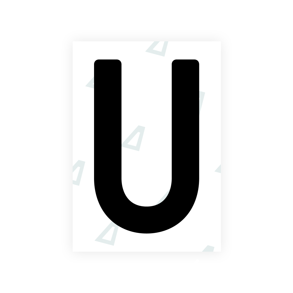 Alite Nanofilm for Finland license plates - Symbol "U"