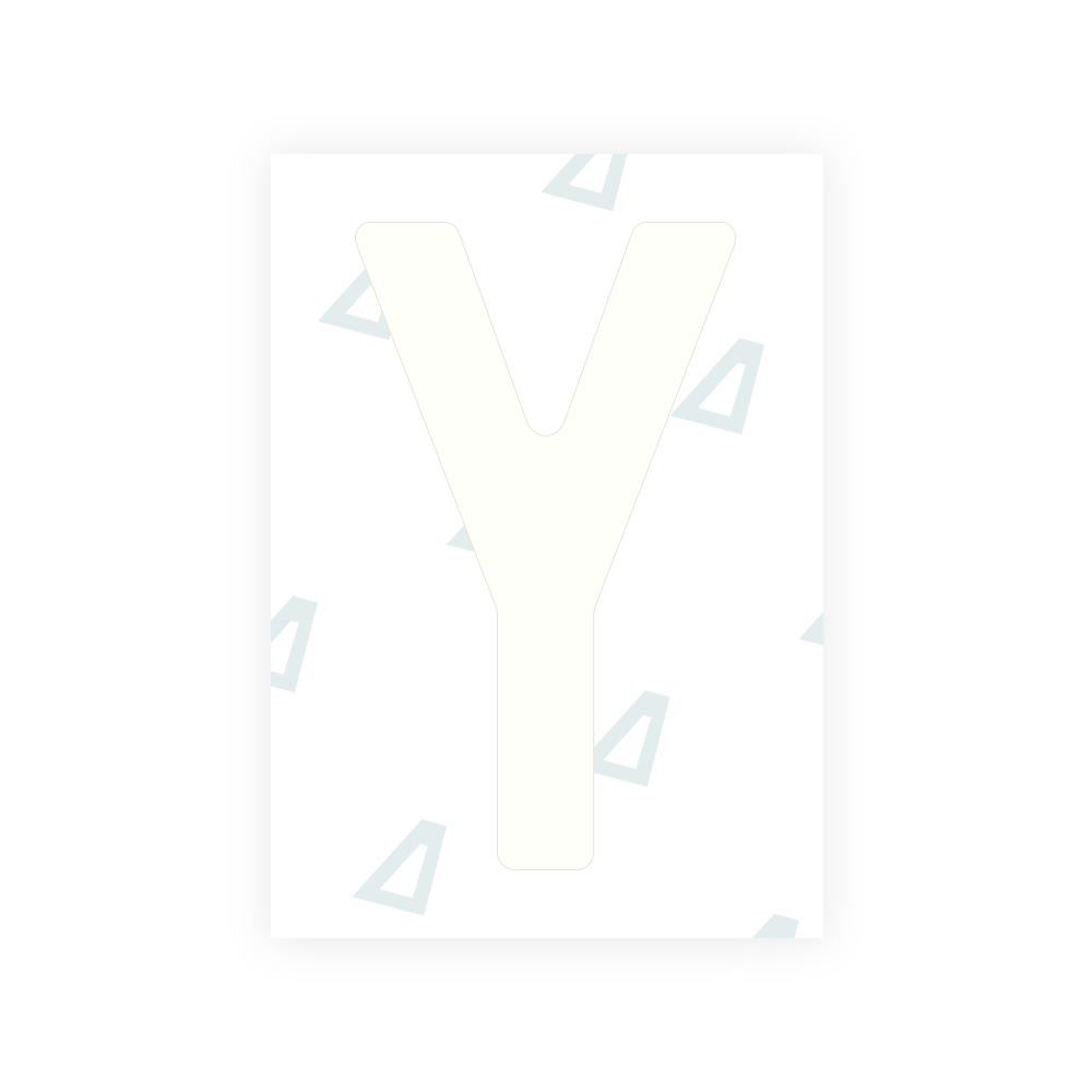 Alite Nanofilm for Finland license plates - Symbol "Y"