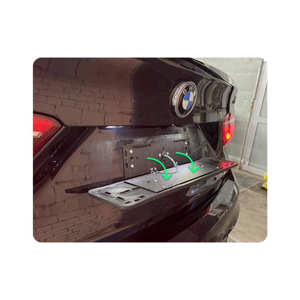 Alite Flipper Folding frame for both license plates
