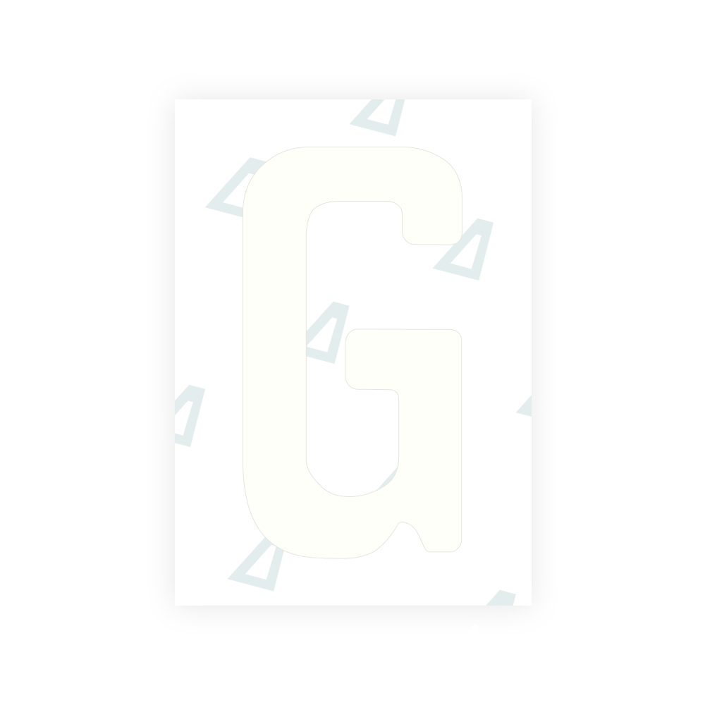 Alite Nanofilm for Georgia number plates - Symbol "G"