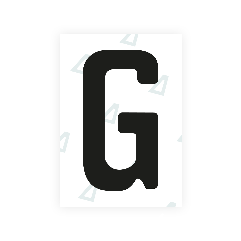 Alite Nanofilm for Georgia number plates - Symbol "G"