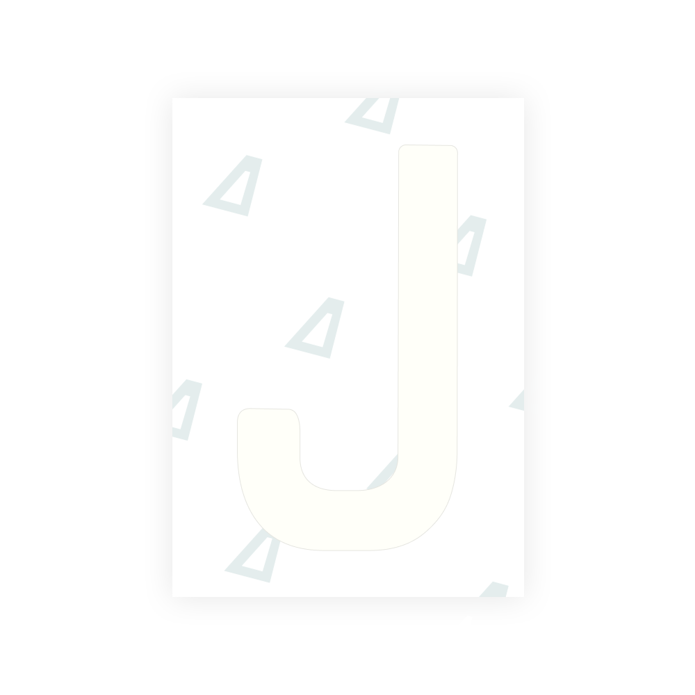 Alite Nanofilm for Georgia number plates - Symbol "J"