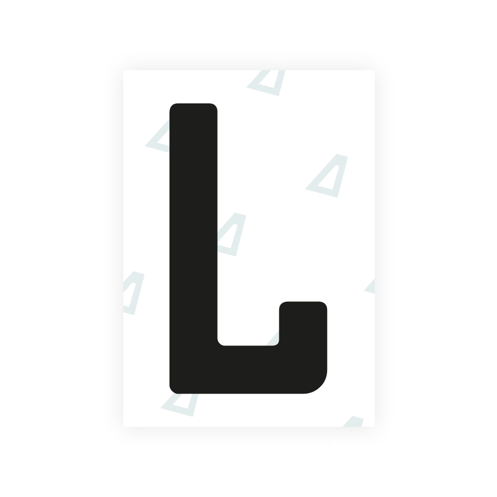 Alite Nanofilm for Georgia number plates - Symbol "L"