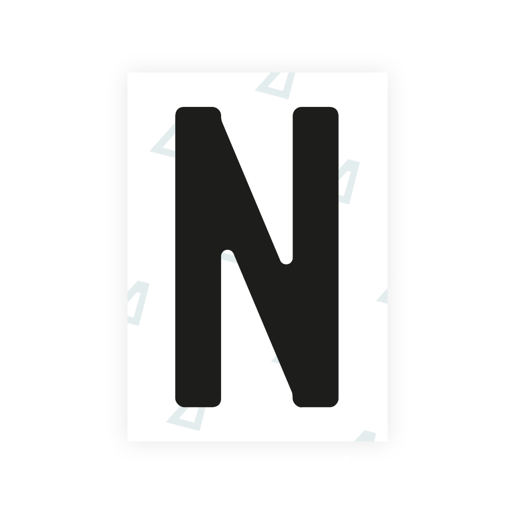 Nanofilm Alite para matrículas de Moldavia - Símbolo "Z"