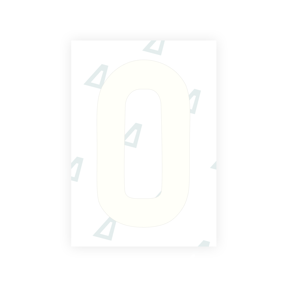 Alite Nanofilm for Georgia number plates - Symbol "O"