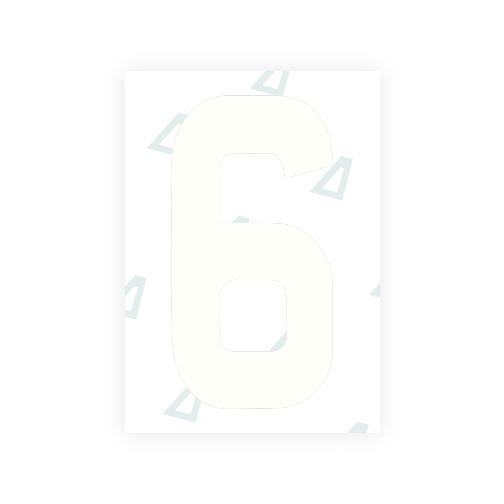 Alite Nanofilm for Ireland license plates - Symbol "5"