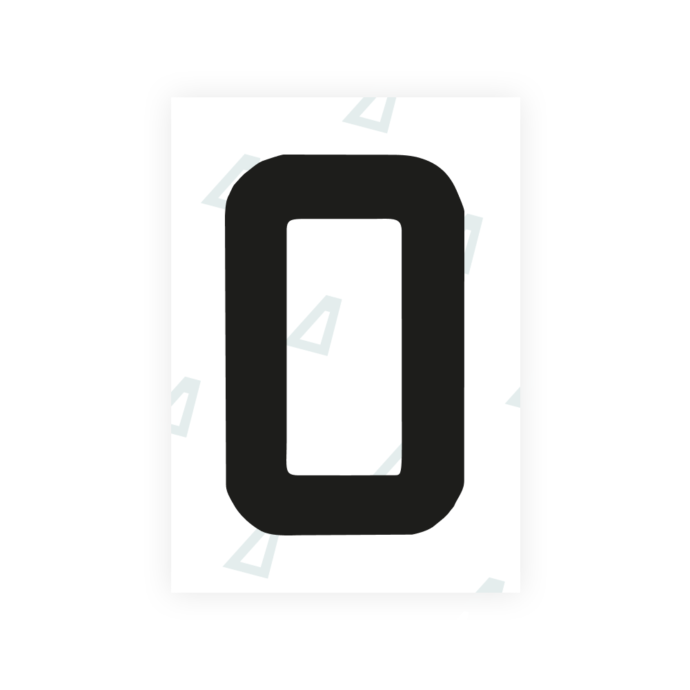 Alite Nanofilm für US-amerikanische (Colorado) Kfz-Kennzeichen - Symbol "Z"
