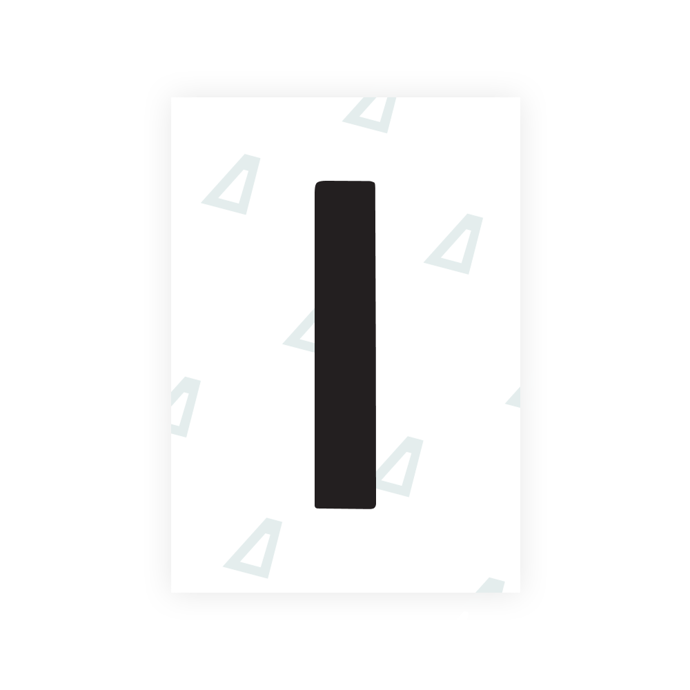 Alite Nanofilm for Jordan (standard) license plates - Symbol "1"
