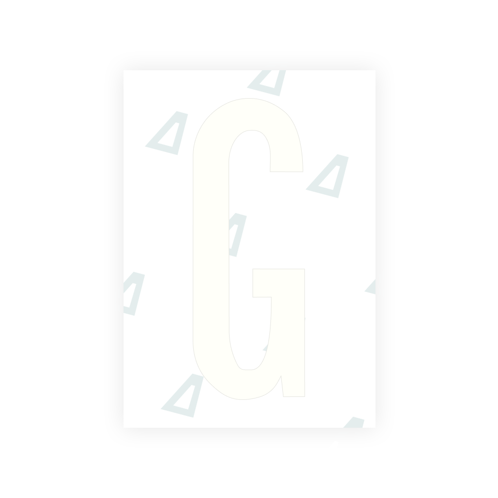 Alite Nanofilm for US (Kentucky - Flat) license plates - Symbol "G"