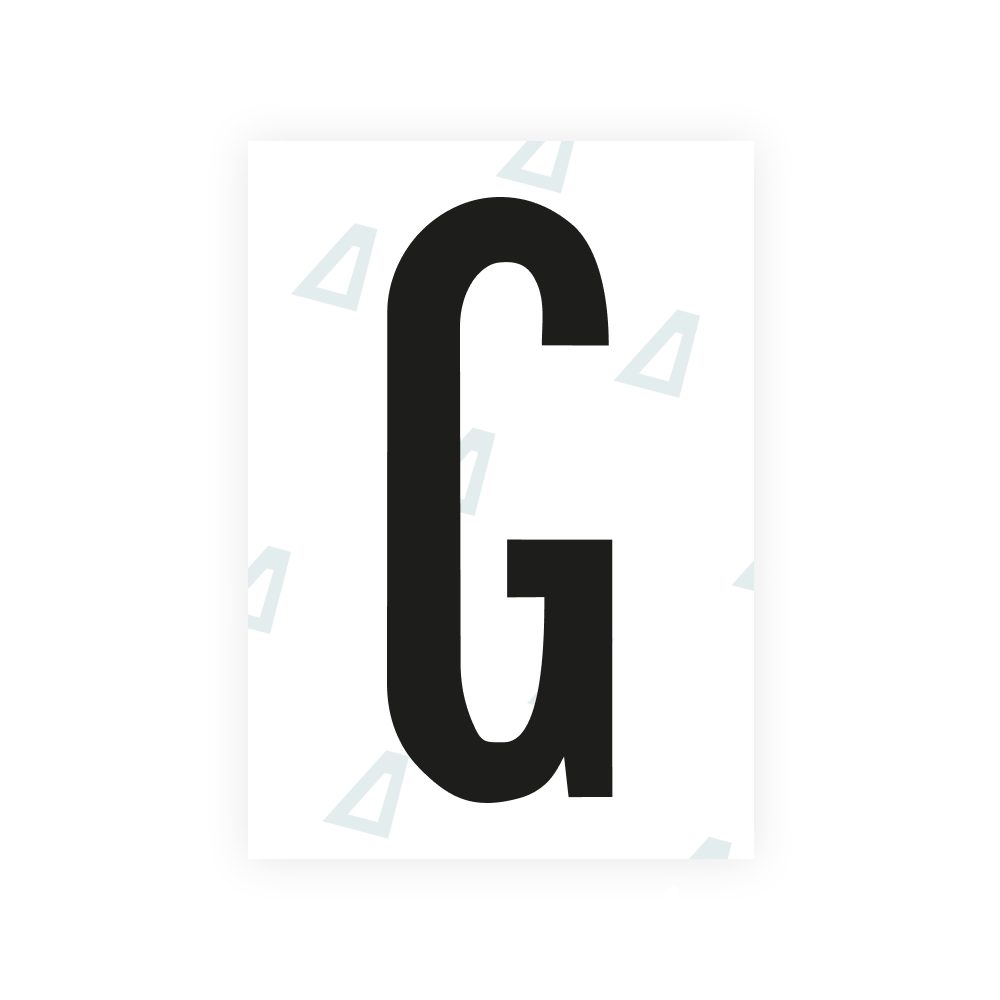 Alite Nanofilm for US (Kentucky - Flat) license plates - Symbol "G"