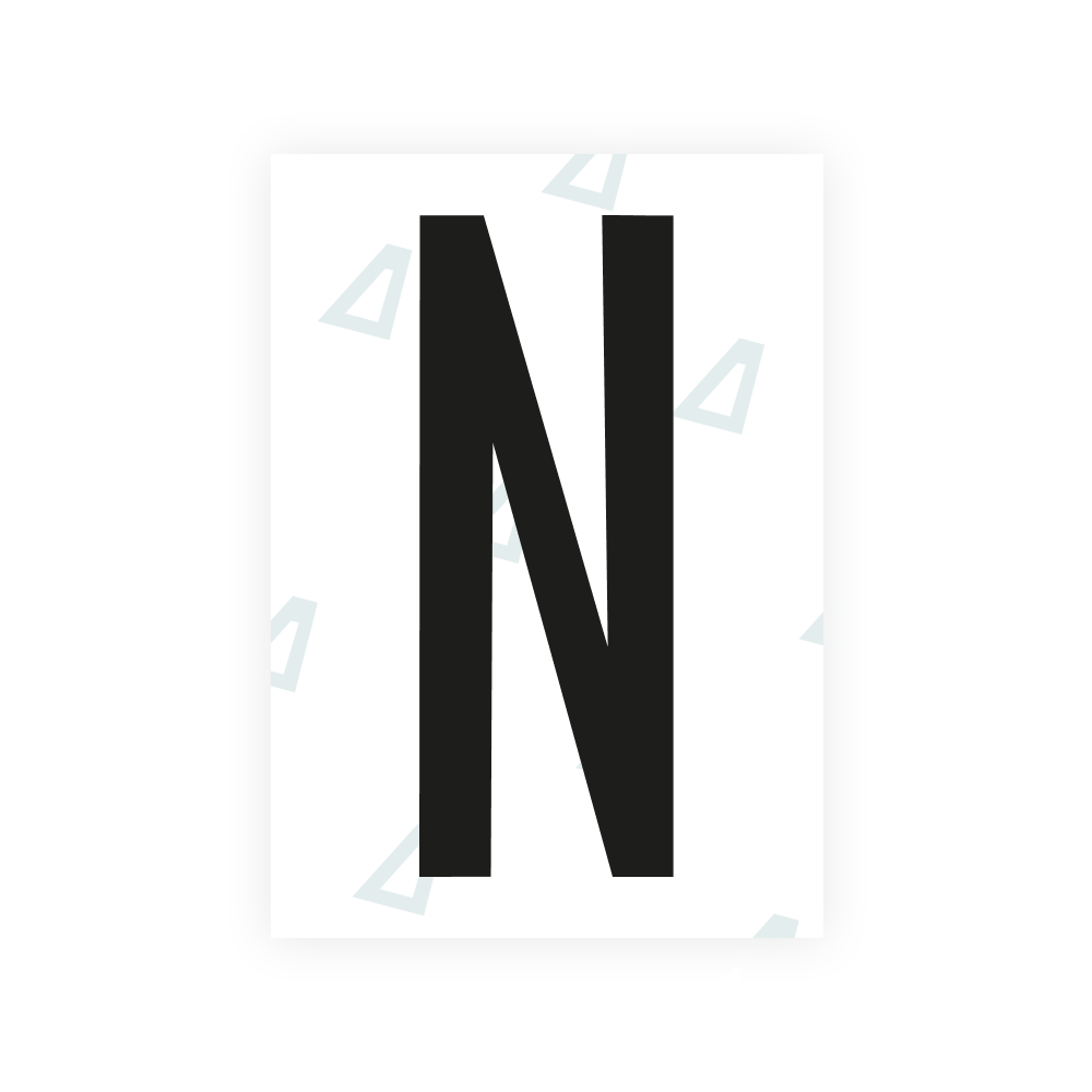 Alite Nanofilm for US (Kentucky - Flat) license plates - Symbol "N"