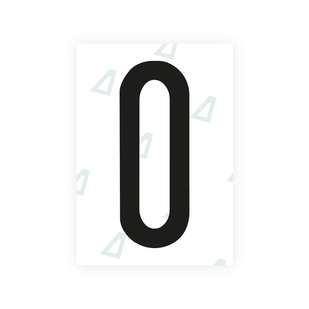Alite Nanofilm for US (Kentucky - Flat) license plates - Symbol "O"