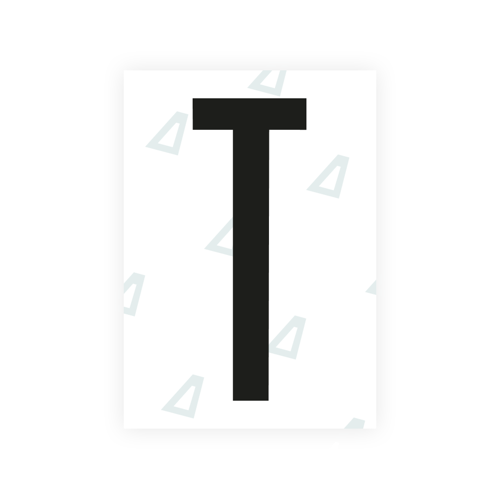 Alite Nanofilm for US (Kentucky - Flat) license plates - Symbol "T"