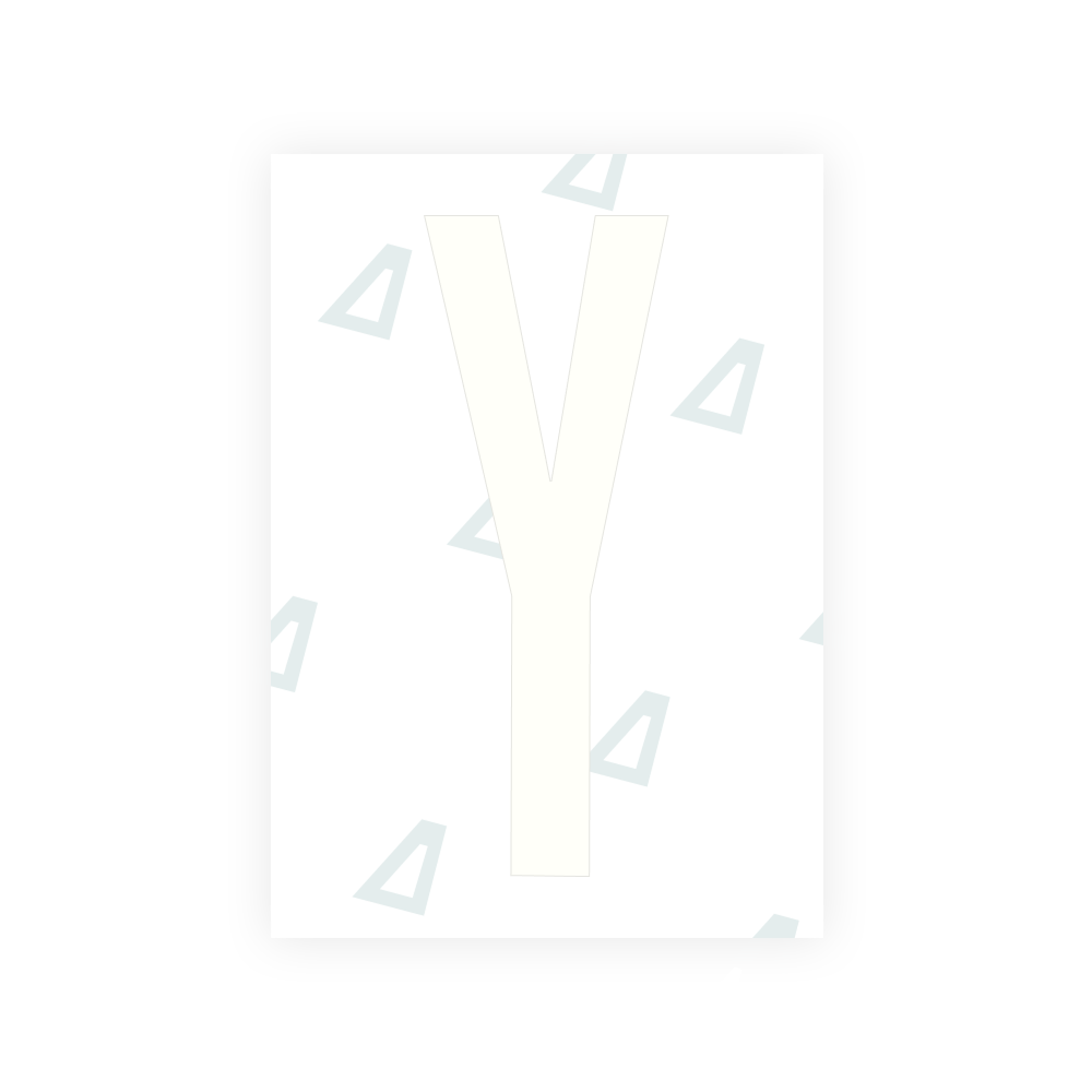 Alite Nanofilm for US (Kentucky - Flat) license plates - Symbol "Y"