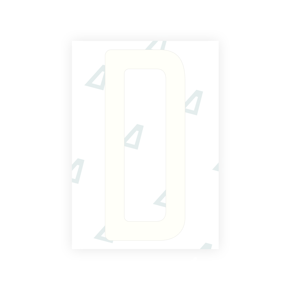 Nanofilme Alite para placas de veículos dos EUA (Oregon) - Símbolo "Z"