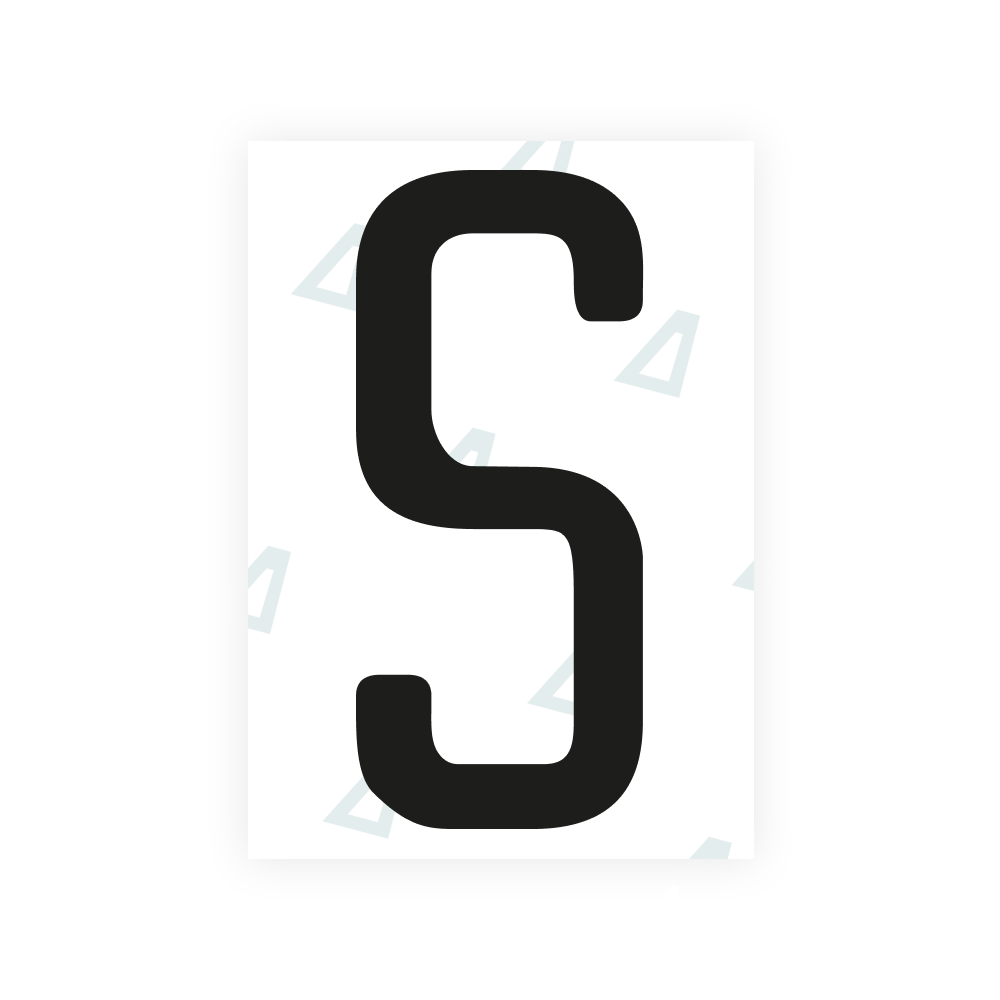 Alite Nanofilm for US (Kentucky - Embossed) license plates - Symbol "S"