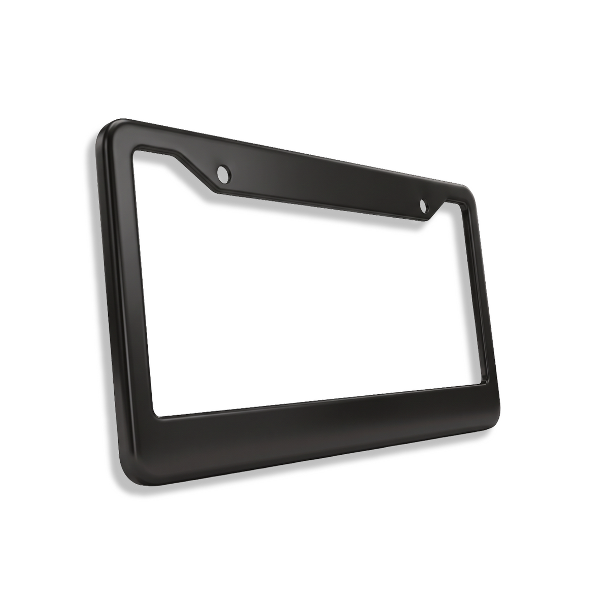 License plate frame Stainless Steel for USA (Black)